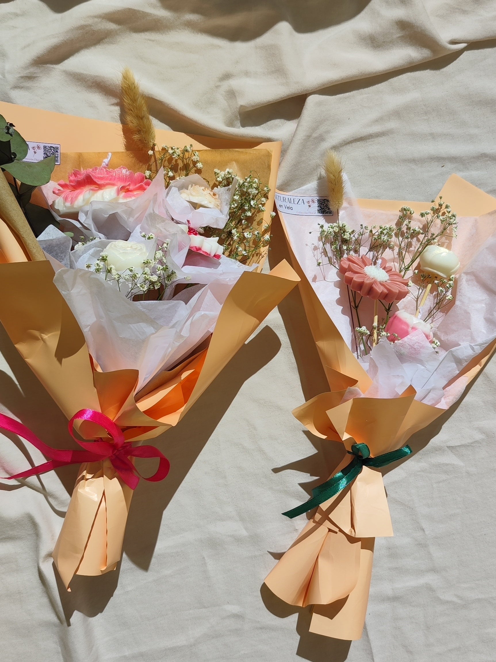 Bouquet of Wax Flowers 