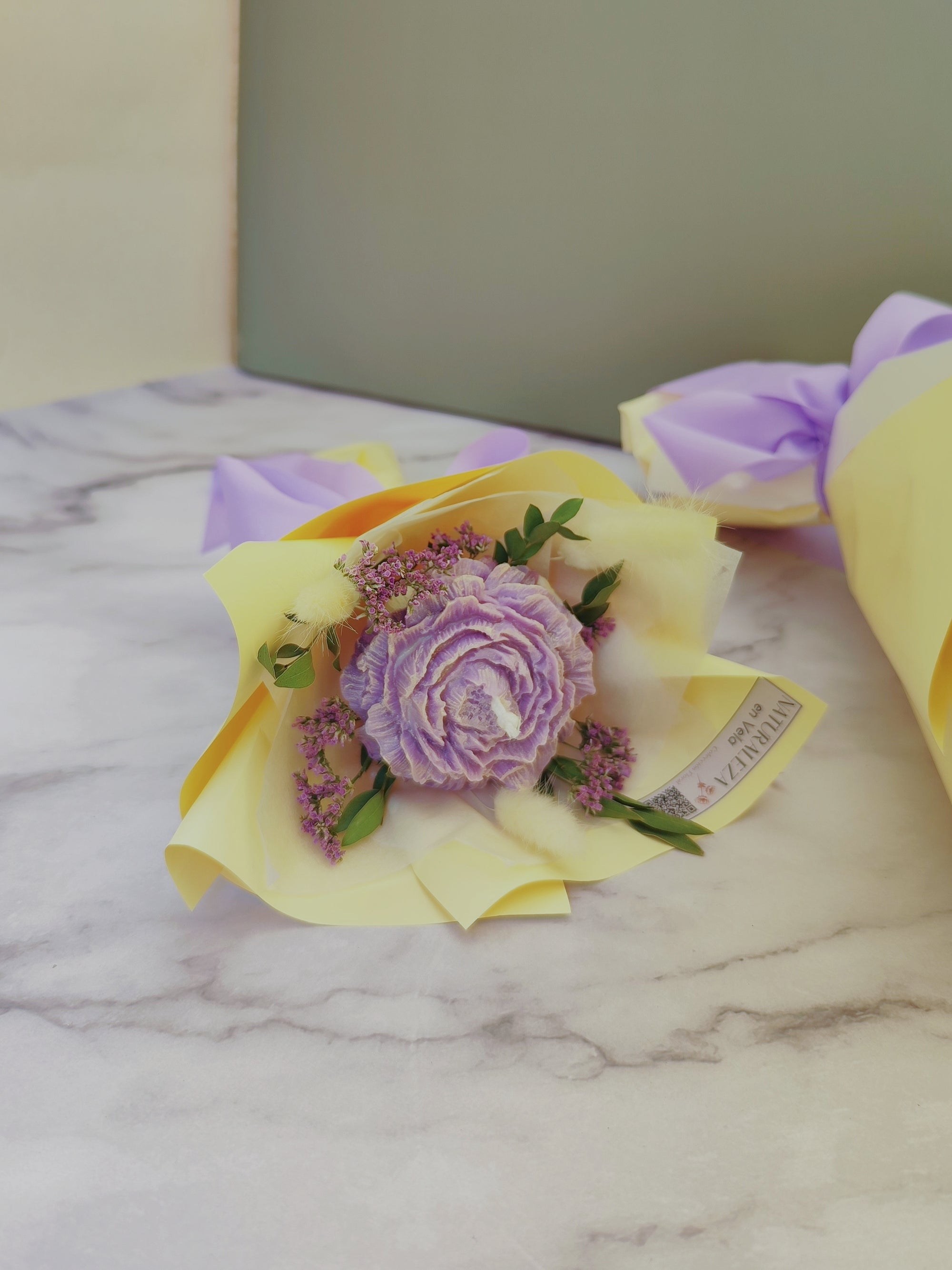 Wax Flower Bouquet: Royal 