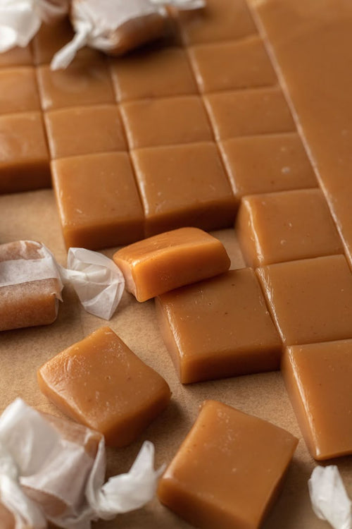 Caramel y Kahlua vela aromática de otoño