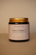 Foco y Calma vela de aromaterapia para mentes con TDAH