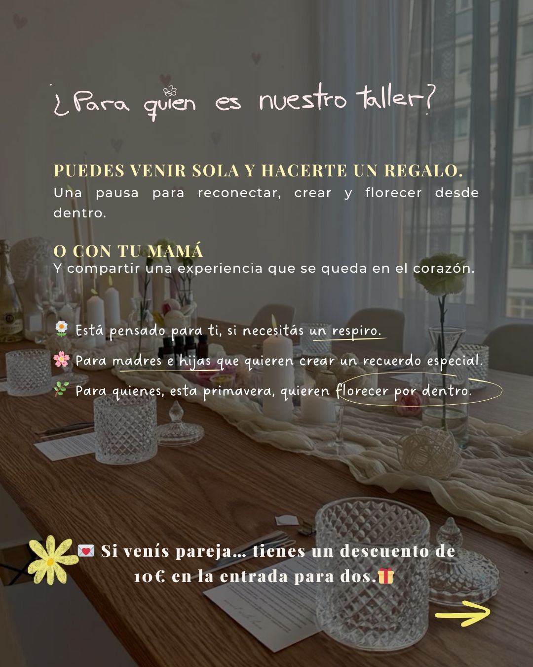 Taller Florecer Desde Dentro - 3 de Mayo