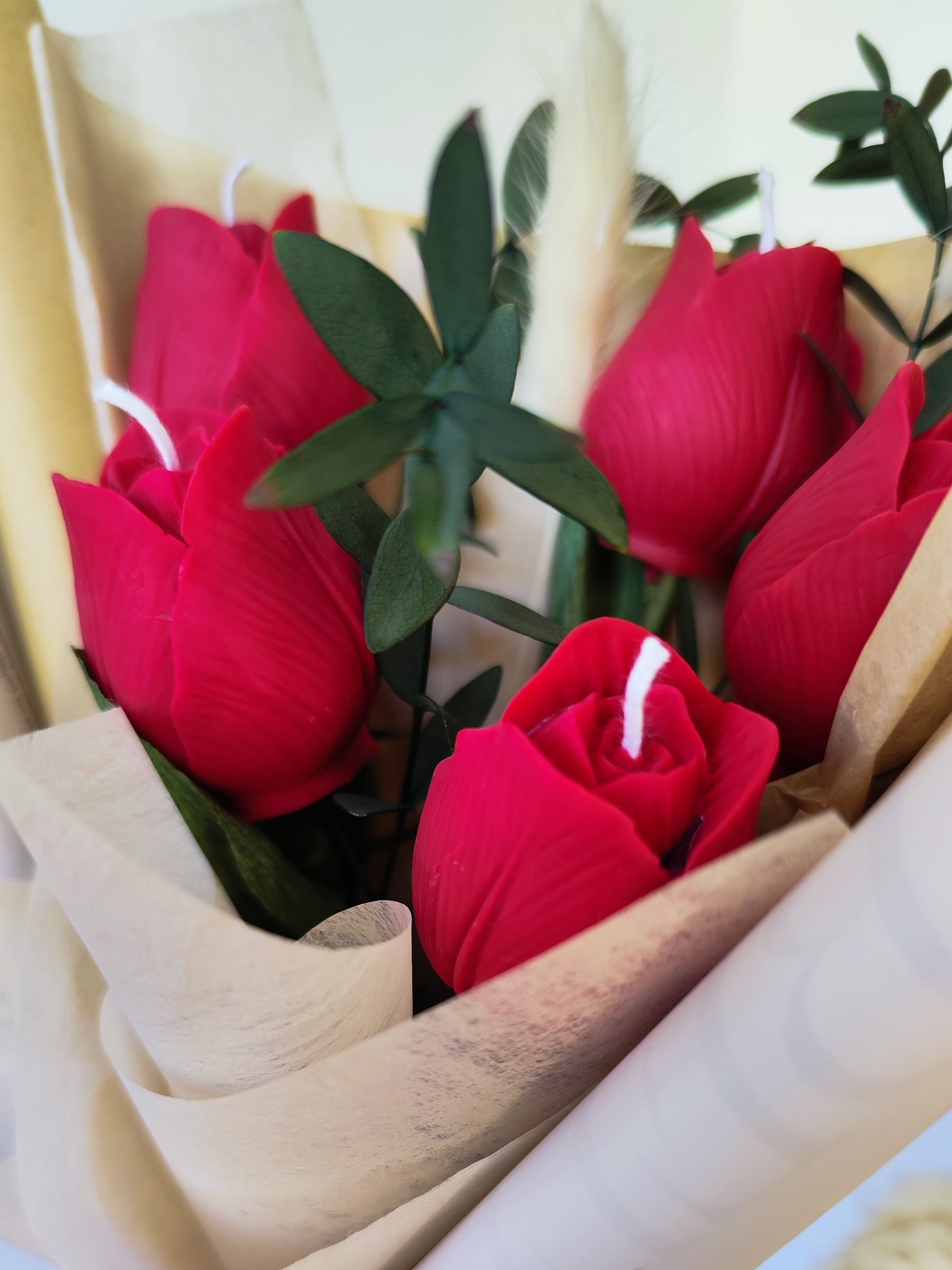 Bouquet of Red Aromatic Tulips