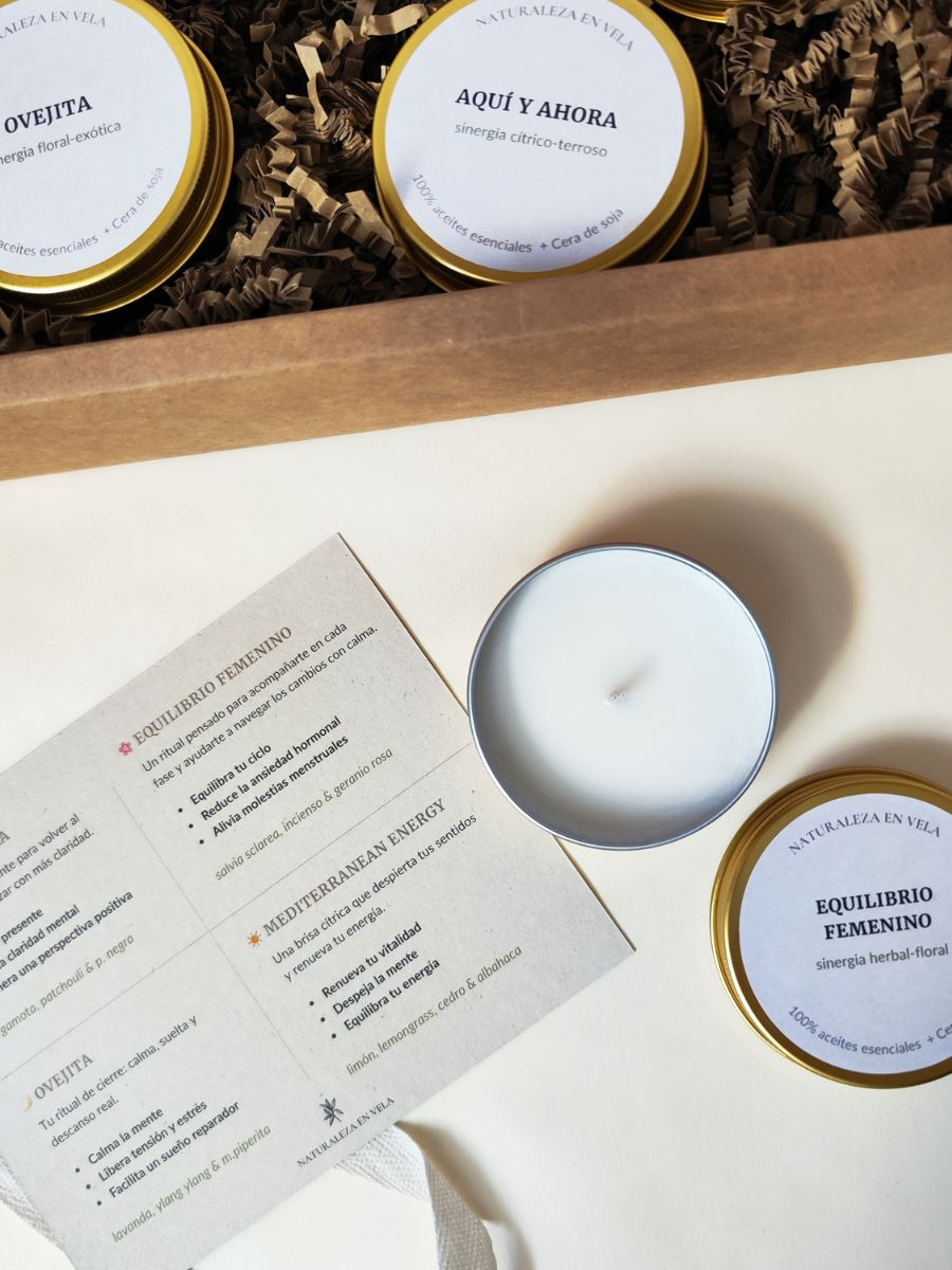 Pack Descubrimiento: 4 Velas de Viaje